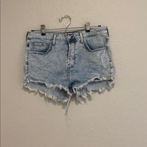 Jean shorts!